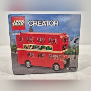 LEGO Creator London Bus 40220 BNIB New Sealed Double Decker Set - Retired Lego